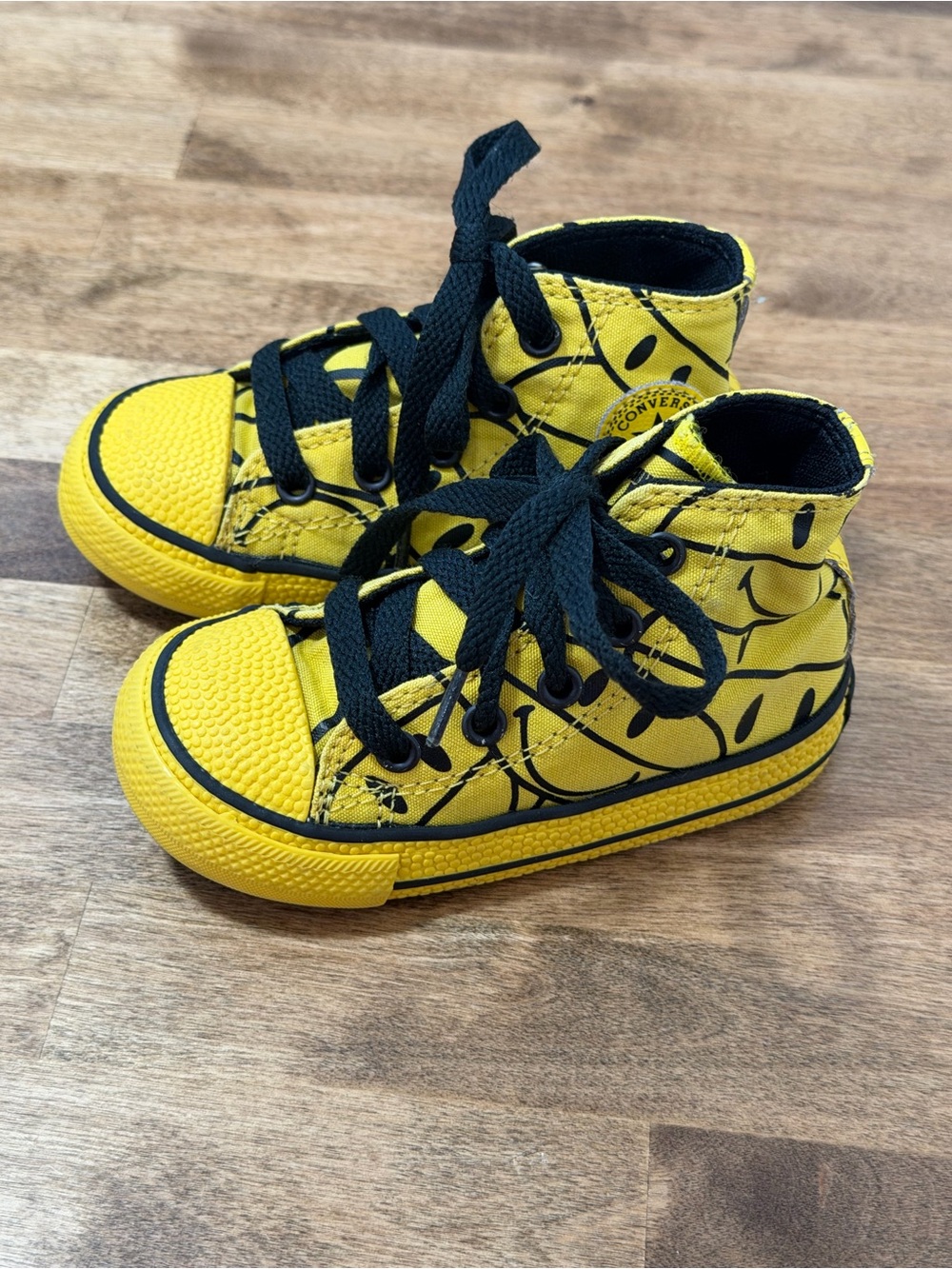 Converse Kids Chinatown Yellow High-Top Sneakers - video in listing